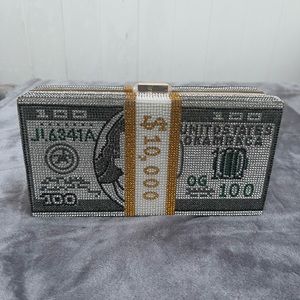 Diamond Dollar clutch